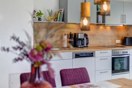 Küche / Küchenzeile Bernsteinquartier, Whg. 05.49 "Ferienglück"