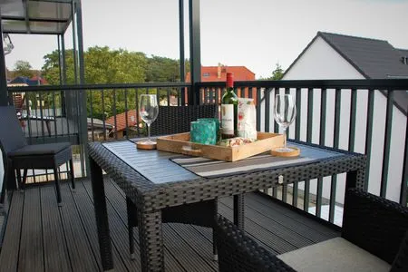 Balkon Bernsteinquariter, Whg. 05.55