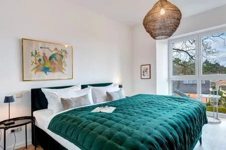 Schlafzimmer Bernsteinquartier, Whg. 05.59