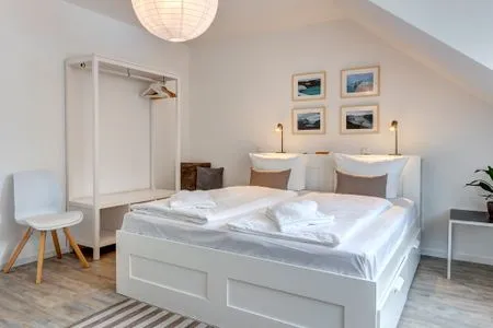 Schlafzimmer Bernsteinquartier, Ferienhaus 10b