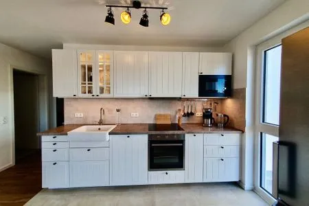 Küche / Küchenzeile Bernsteinquartier, Whg. 11.82 "Ankerplatz"