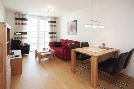 Wohnzimmer Residenz am Balmer See, Whg. 01