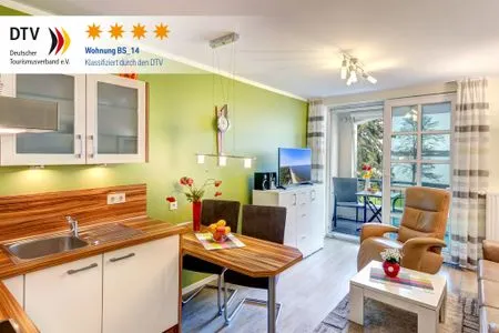 Wohnzimmer Residenz am Balmer See, Whg. 14