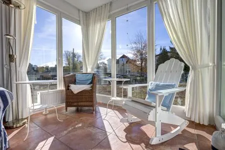 Wohnzimmer Haus Meerblick, Whg. 14