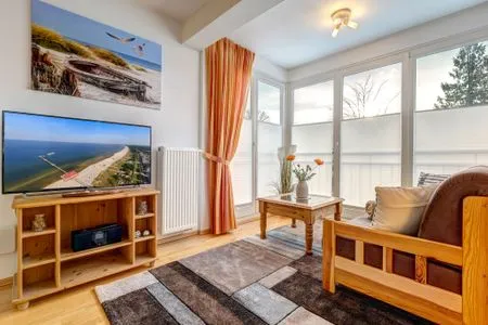 Wohnzimmer Haus Meerblick, Whg. 17