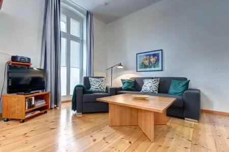 Wohnzimmer Villa Ahlbeck, Whg. Kühlungsborn