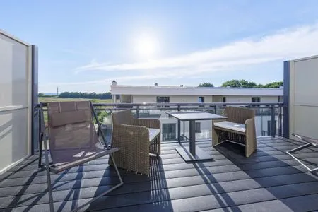 4 Ferienwohnung Ostseesonne Ostseebad Wustrow ZweiWasser Alte Seefahrtschule Balkon  Ostseesonne