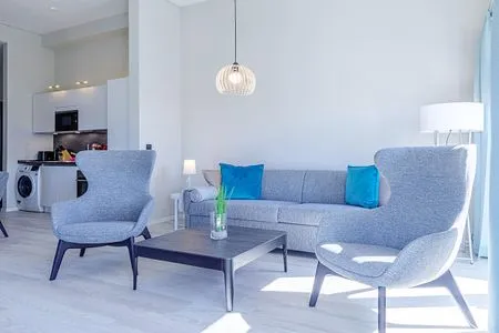 Ferienwohnung Ostseedeck Ostseebad Wustrow ZweiWasser Alte Seefahrtschule Wohnzimmer  Ostseedeck