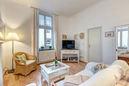 Wohnzimmer Villa Frieda, Whg. 02