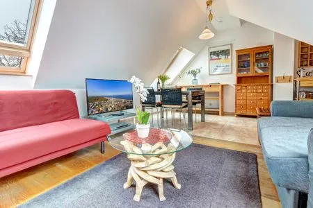 Wohnzimmer Villa Frisia, Whg. 31