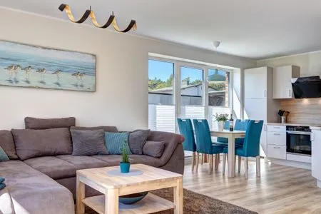 Wohnzimmer Ferienhaus Sternstunden