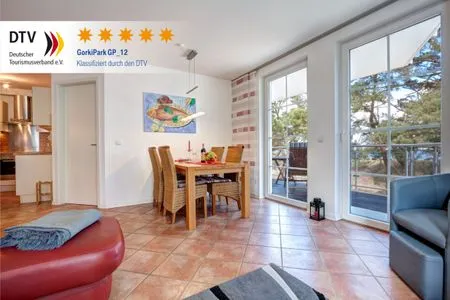 Wohnzimmer Ostseeresidenz Gorki Park, Whg. 12