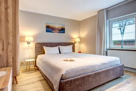 Schlafzimmer Ferienhaus Beier, Wohnung 1