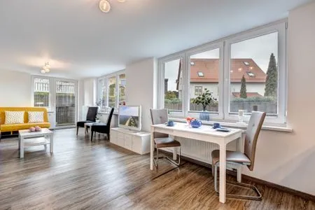 Wohnzimmer Ferienwohnung Johanna