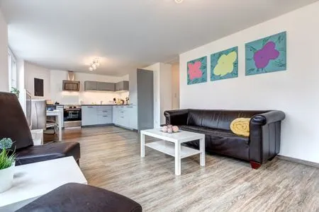 Wohnzimmer Ferienwohnung Johanna