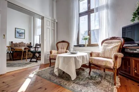 Wohnzimmer Villa Minheim, Whg. 04