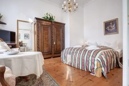 Schlafzimmer Villa Minheim, Whg. 04