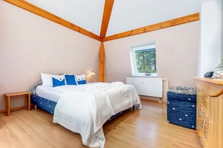 Schlafzimmer Haus Berlin, Whg. Krabbengalerie