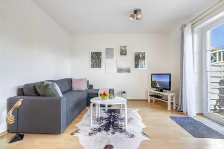 Wohnzimmer Ferienwohnung Aurum