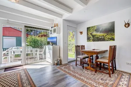 Wohnzimmer Ferienhaus Schwalbennest