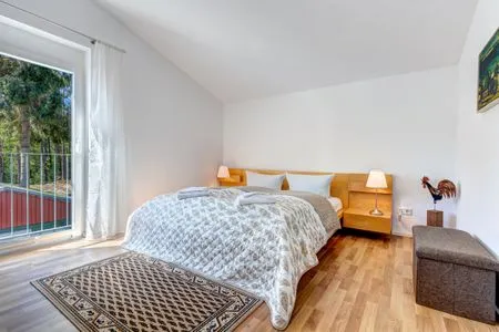 Schlafzimmer Ferienhaus Schwalbennest