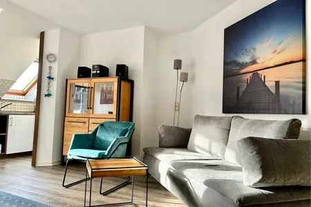 Wohnzimmer (TRA7) Ferienwohnung "Reichelt"