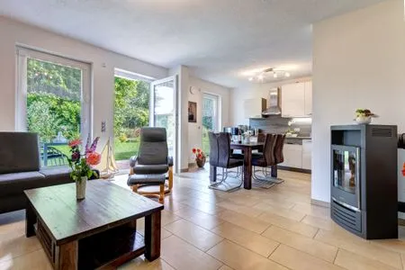 Wohnzimmer Ferienwohnung Ahorn