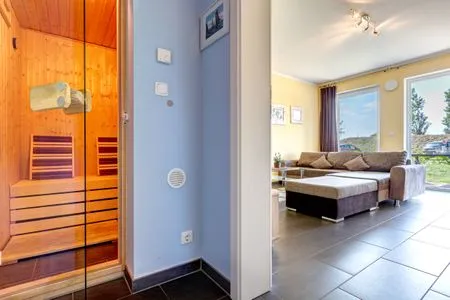 Wohnzimmer Ferienwohnung Blei