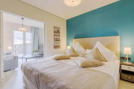 4 Ferienwohnung Sommerperle Ostseebad Wustrow ZweiWasser Alte Seefahrtschule Schlafzimmer  Sommerperle