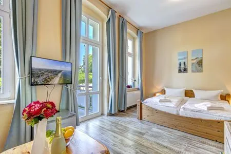 Schlafzimmer Zinnowitzer Hof, Whg. Küstensonne