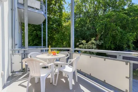 Balkon Zinnowitzer Hof, Whg. Küstenwald