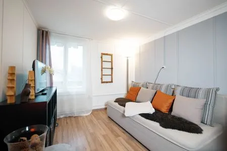 The living room invites you to linger Apartment Heimathus