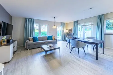 Ferienwohnung Meerduft Ostseebad Wustrow ZweiWasser Alte Seefahrtschule Wohnbereich  Meerduft