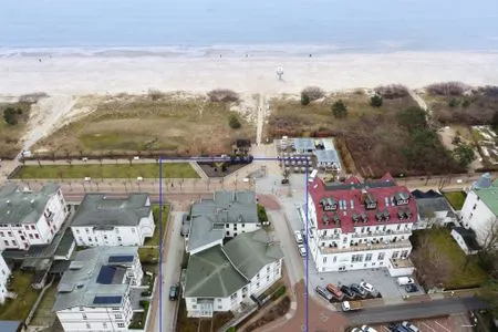 Vogelperspektive Haus Meerblick, Whg. 04