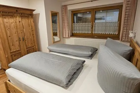 Schlafzimmer Bergzeit im Fuchsbau-Urspring
