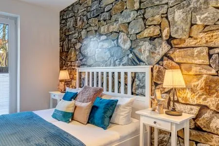 Schlafzimmer Villa Maarten