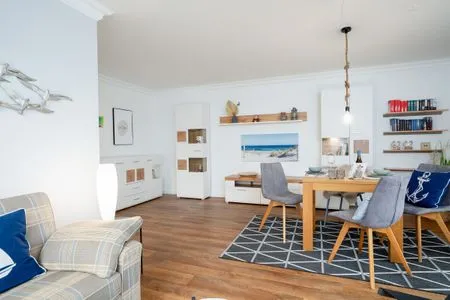 Wohnzimmer (OST5b) Ferienwohnung "Captain"