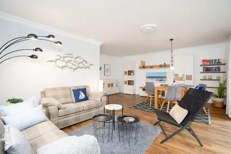 Wohnzimmer (OST5b) Ferienwohnung "Captain"