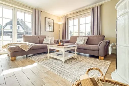 Wohnzimmer Ferienhaus Haubenlerche 20