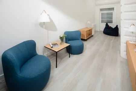 Wohnzimmer Nordstrandperle Ap. E4