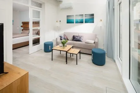 Wohnzimmer Nordstrandperle Ap. E5
