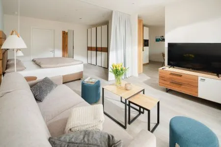 Wohnzimmer Nordstrandperle Ap. S1