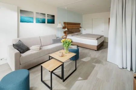 Wohnzimmer Nordstrandperle Ap. S1