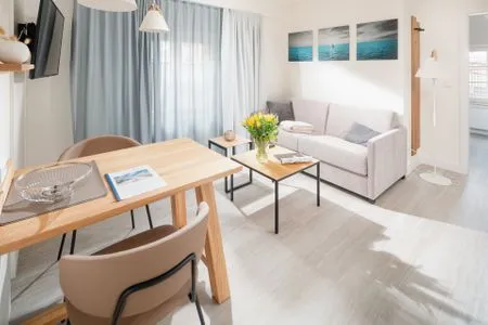 Wohnzimmer Nordstrandperle Ap. H1