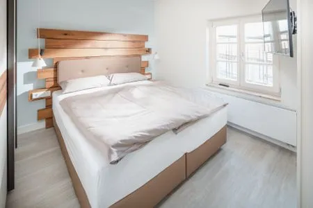 Schlafzimmer Nordstrandperle Ap. H1