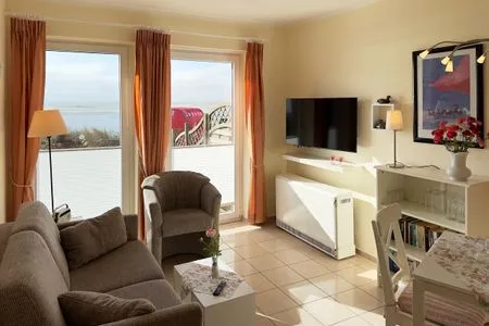 Wohnzimmer Haus *Südspitze 34* Ferienwohnung  „Südspitze 34/24 - Schlieter"