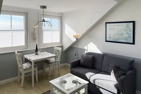 Wohnzimmer Haus *Südspitze 34* Ferienwohnung „Südspitze 34/25 - Schlieter"