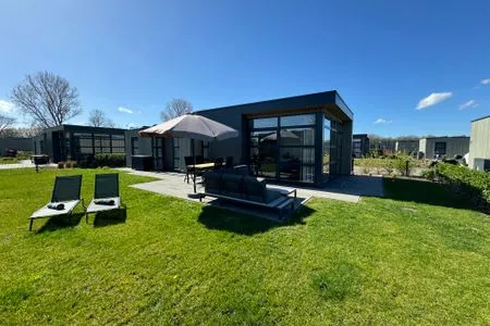 Enkhuizer Strand Chalet IJsselmeerblick Zweite Reihe mit Zaun Haus Nr. 221 Enkhuizen / IJsselmeer - 