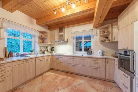 Ferienhaus Havelquelle Blick in die Küche  Havelquelle