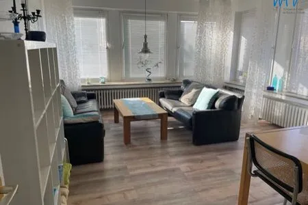 Wohnzimmer Ferienhaus Caterlieschen Ferienwohnung 1